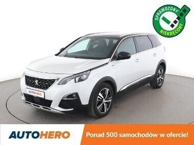 Biały Używany 2018 Peugeot 5008 GT-line Minivan | 87 100 zł (Uczciwa cena) - Obraz 1/3