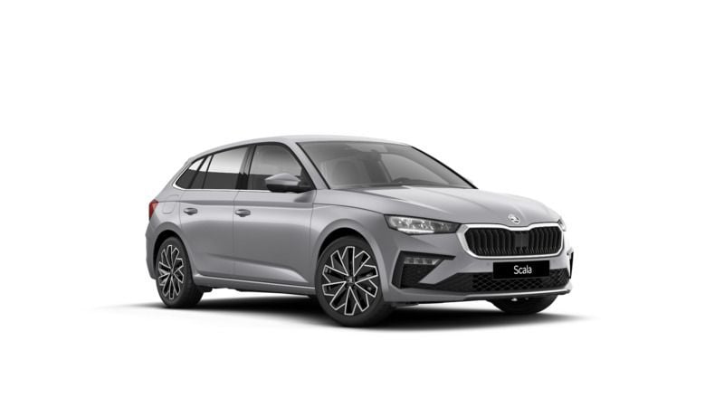 Srebrny brillant metalizowany Nowe 2025 Skoda Scala Hatchback | 120 250 zł (Uczciwa cena) - Obraz 1/4