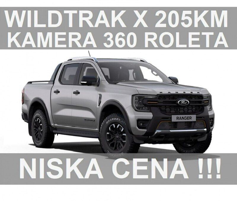 Srebrny Nowe 2024 Ford Ranger Wildtrack Pickup | 242 310 zł (Uczciwa cena) - Obraz 1/4