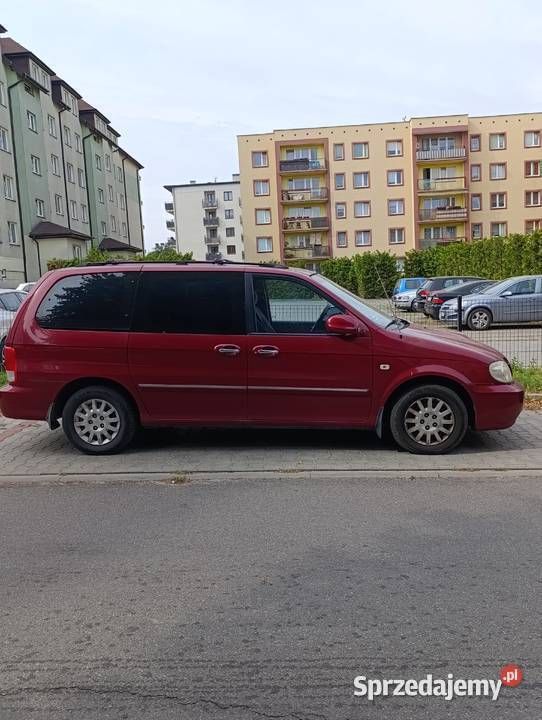 Używany Kia Carnival 2002 Bordowy Minivan