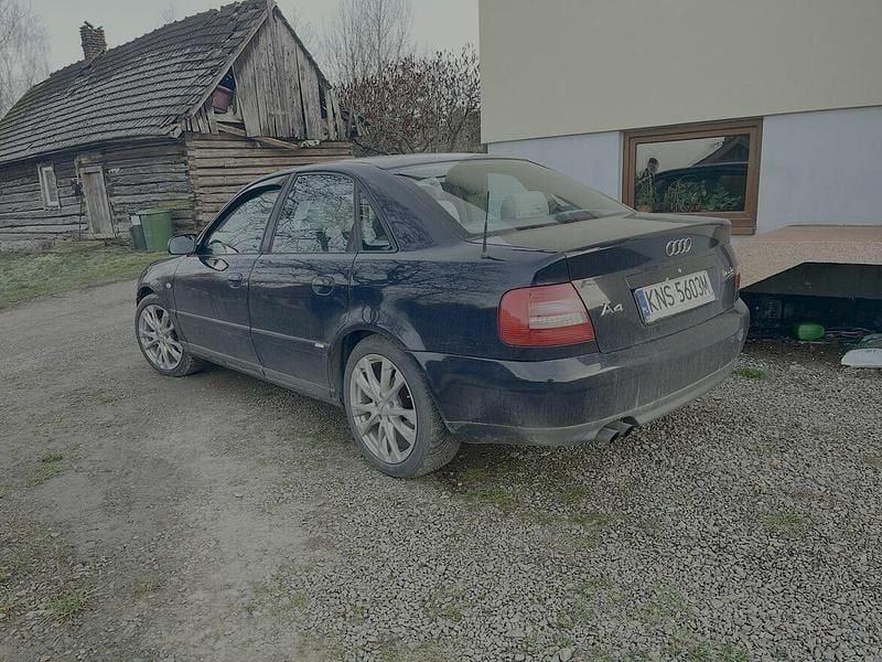Niebieski Używany 1999 Audi A4 Sedan/Limuzyna | 8000 zł (Dość drogi) - Obraz 1/4