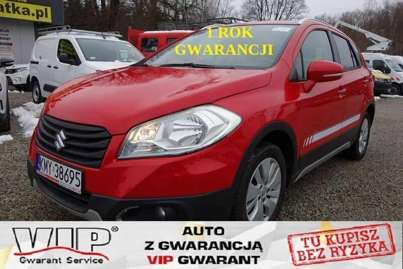 Używany Suzuki SX4 S-Cross 120 KM (88 kW) 2014 Czerwony SUV