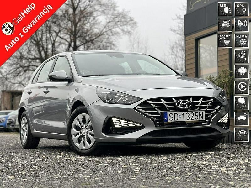 Srebrny (metalik) Używany 2023 Hyundai i30 Hatchback | 59 890 zł (Uczciwa cena) - Obraz 1/3
