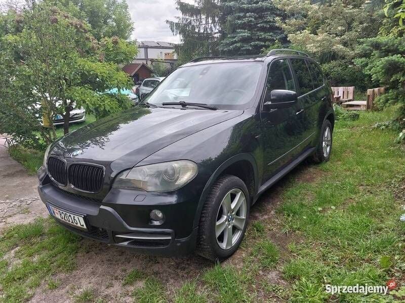 Czarny Używany 2007 BMW X5 SUV | 24 750 zł - Obraz 1/4