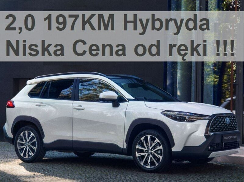 Biały Nowe 2024 Toyota Corolla Cross Style SUV | 152 900 zł - Obraz 1/4