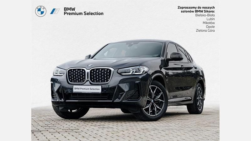 Szary sophisto z brylantowym połyskiem metalizowany Używany 2023 BMW X4 Shadowline SUV | 214 900 zł (Uczciwa cena) - Obraz 1/3
