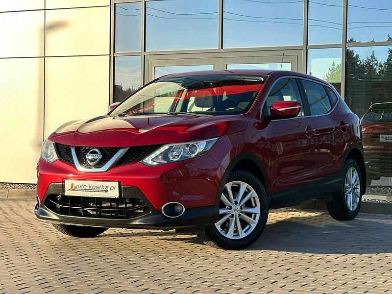 Czerwony Używany 2014 Nissan Qashqai SUV | 41 999 zł (Uczciwa cena) - Obraz 1/3