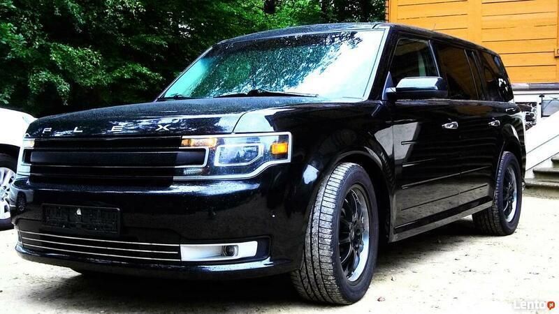 Czarny Używany 2014 Ford Flex Limited SUV | 62 000 zł - Obraz 1/4