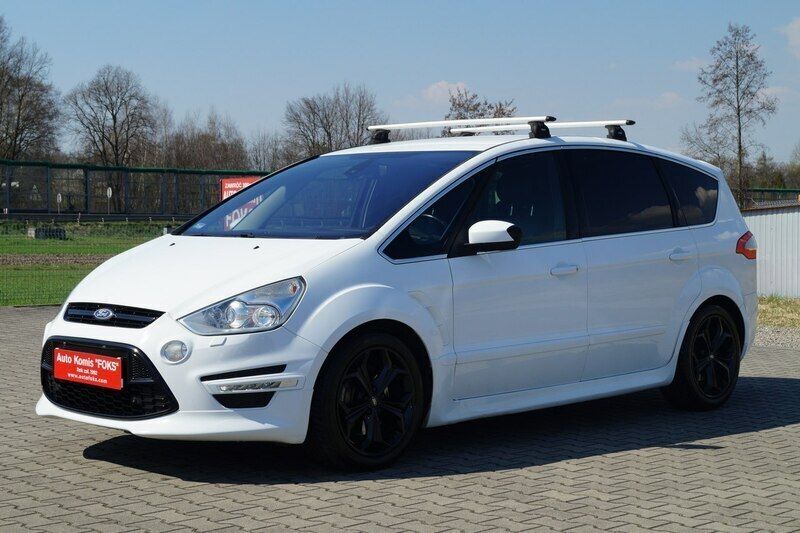 Biały Używany 2011 Ford S-MAX S Minivan | 34 900 zł (Dobra cena) - Obraz 1/4