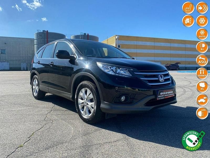 Czarny Używany 2014 Honda CR-V SUV | 46 998 zł (Uczciwa cena) - Obraz 1/4