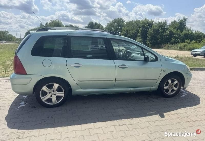 Zielony Używany 2003 Peugeot 307 Kombi | 1500 zł (Dobra cena) - Obraz 1/4