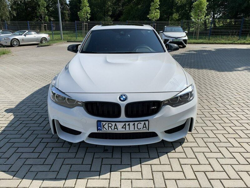 Używany BMW M3 Competition Edition 450 KM (330 kW) 2018 Biały Sedan/Limuzyna