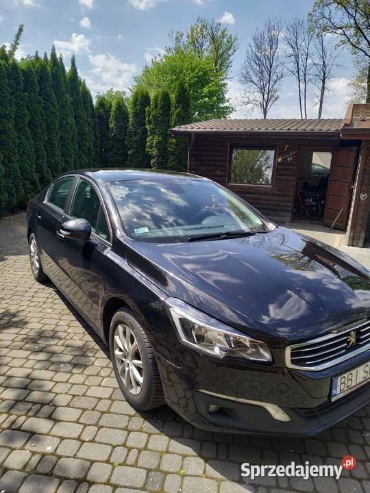 Czarny Używany 2016 Peugeot 508 Sedan/Limuzyna | 32 700 zł (Dobra cena) - Obraz 1/4