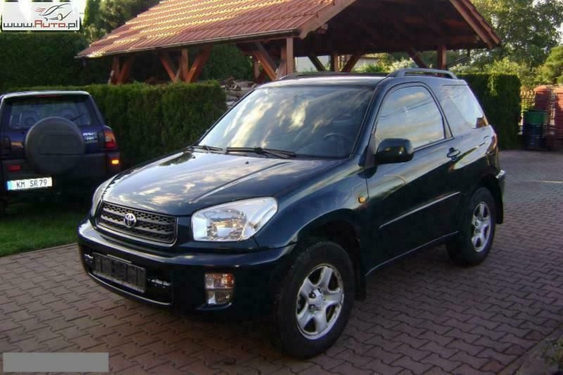 Zielony (metalik) Używany 2001 Toyota RAV4 SUV | 16 300 zł (Super Cena) - Obraz 1/4