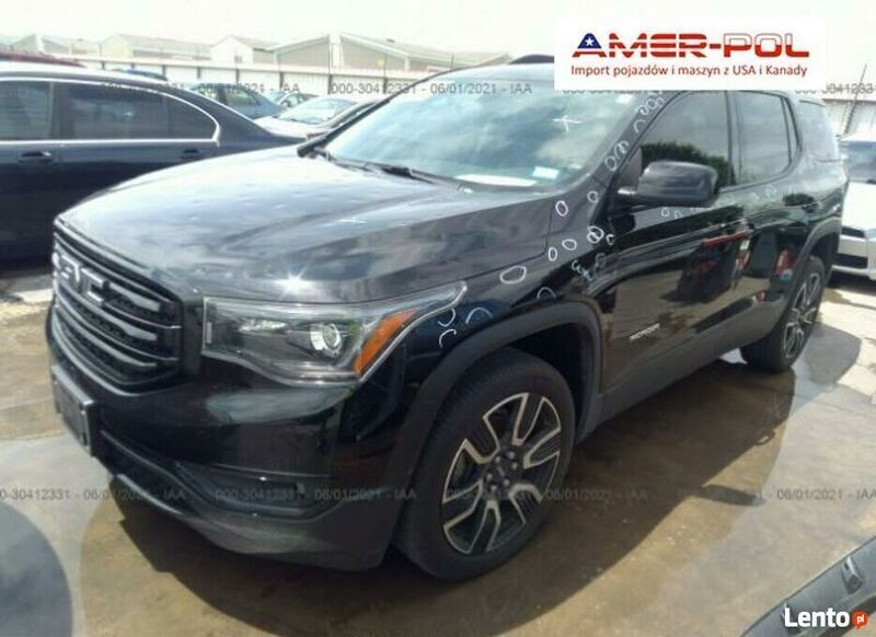 Czarny Używany 2019 GMC Acadia SUV | 89 000 zł - Obraz 1/4