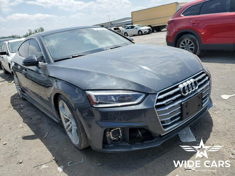 Czarny Używany 2018 Audi A5 S-Line Coupe | 54 400 zł - Obraz 1/4