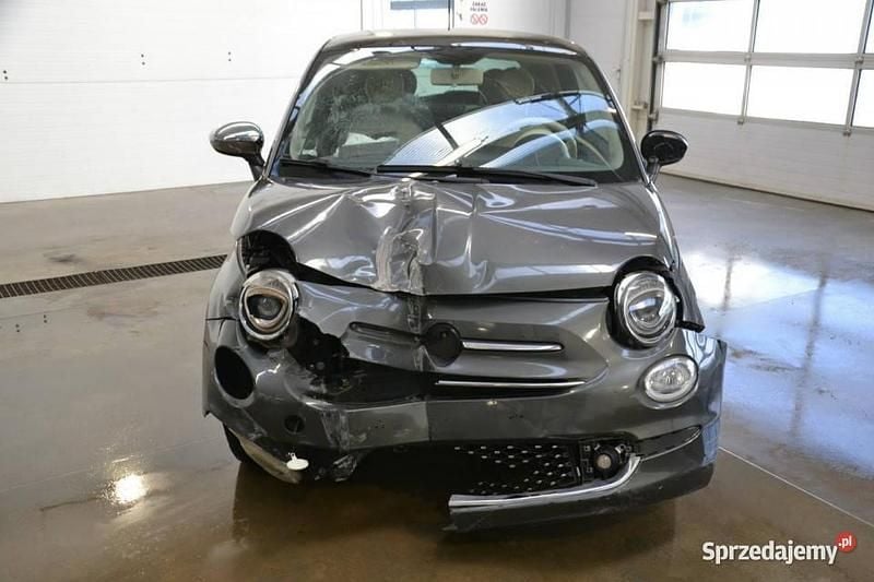Szary Używany 2016 Fiat 500 Hatchback | 9800 zł - Obraz 1/4