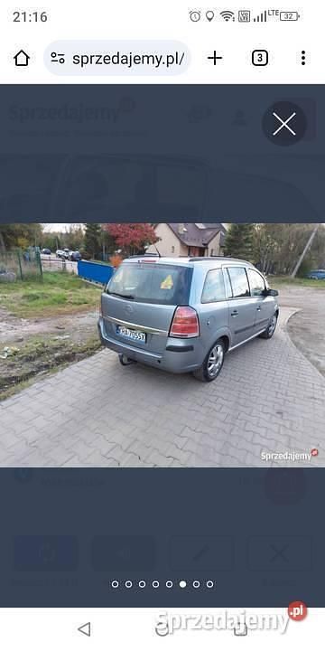 Używany 2006 Opel Zafira Minivan | 7500 zł (Dość drogi) - Obraz 1/4