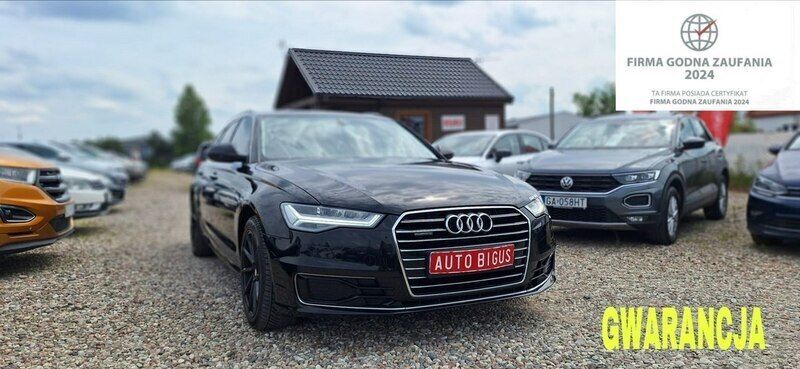Czarny Używany 2015 Audi A6 Kombi | 63 900 zł - Obraz 1/4