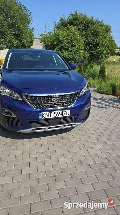 Niebieski Używany 2017 Peugeot 3008 SUV | 64 900 zł (Dość drogi) - Obraz 1/4