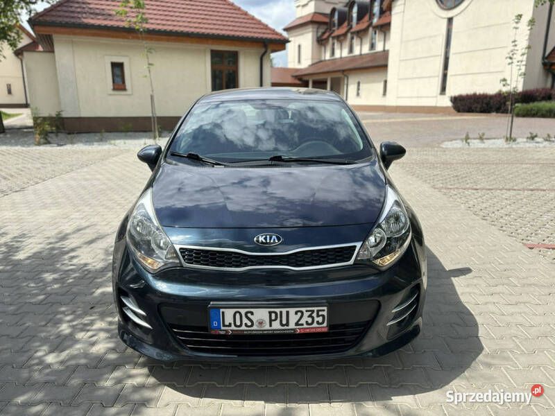 Niebieski Używany 2015 Kia Rio 2 Hatchback | 27 900 zł - Obraz 1/4