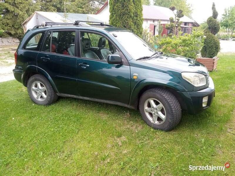 Zielony Używany 2002 Toyota RAV4 SUV | 12 900 zł (Uczciwa cena) - Obraz 1/3