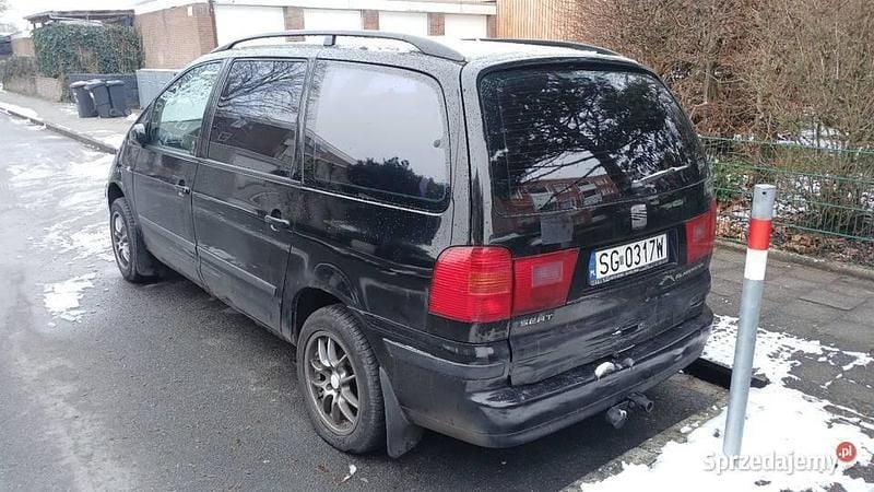 Czarny Używany 2001 Seat Alhambra Minivan | 1500 zł (Super Cena) - Obraz 1/4