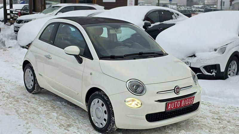Używany Fiat 500 70 KM (51 kW) 2016 Biały (metalik, perła) Hatchback