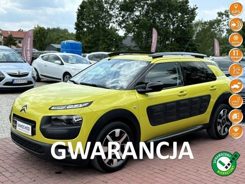 Żółty Używany 2017 Citroën C4 Cactus Hatchback | 33 500 zł (Dobra cena) - Obraz 1/4