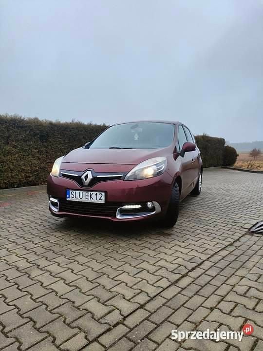Bordowy Używany 2013 Renault Grand Scénic III Minivan | 27 000 zł - Obraz 1/4