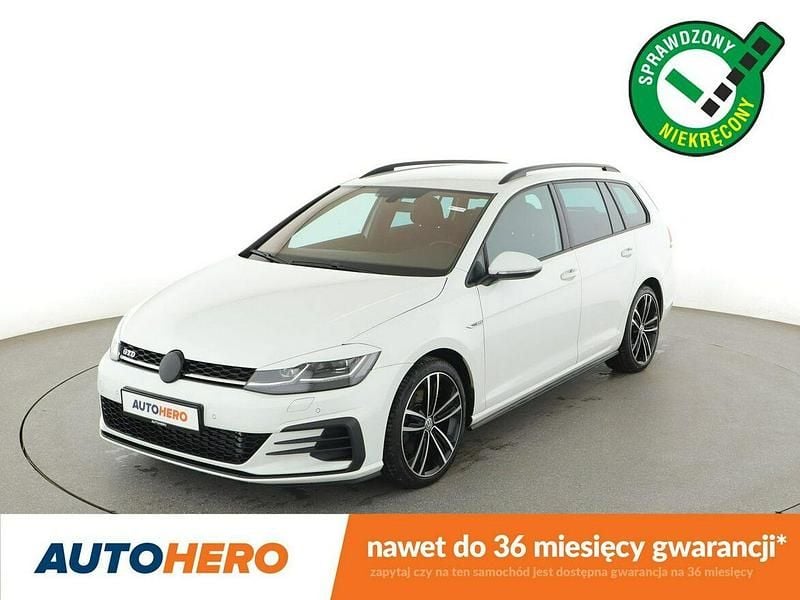Biały Używany 2017 VW Golf VII GTD Kombi | 62 100 zł (Dość drogi) - Obraz 1/4