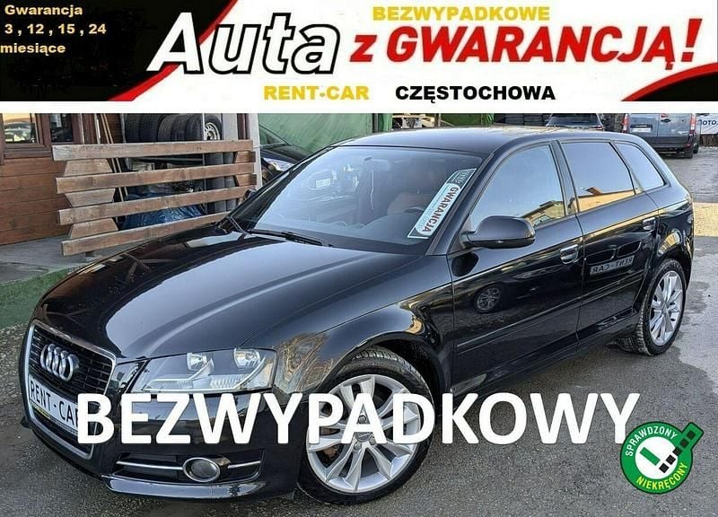 Używany Audi A3 Sportback 125 KM (91 kW) 2012 Czarny Hatchback