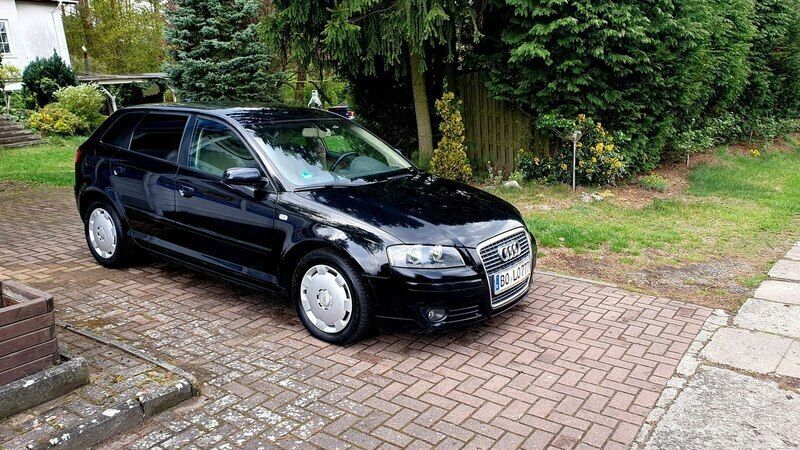 Czarny Używany 2007 Audi A3 Sedan/Limuzyna | 9970 zł (Super Cena) - Obraz 1/4