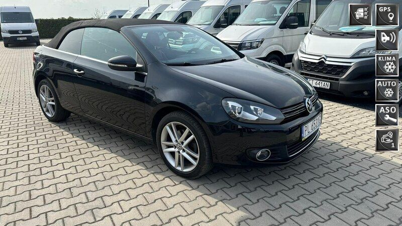 Czarny Używany 2013 VW Eos Kabriolet | 29 900 zł - Obraz 1/4