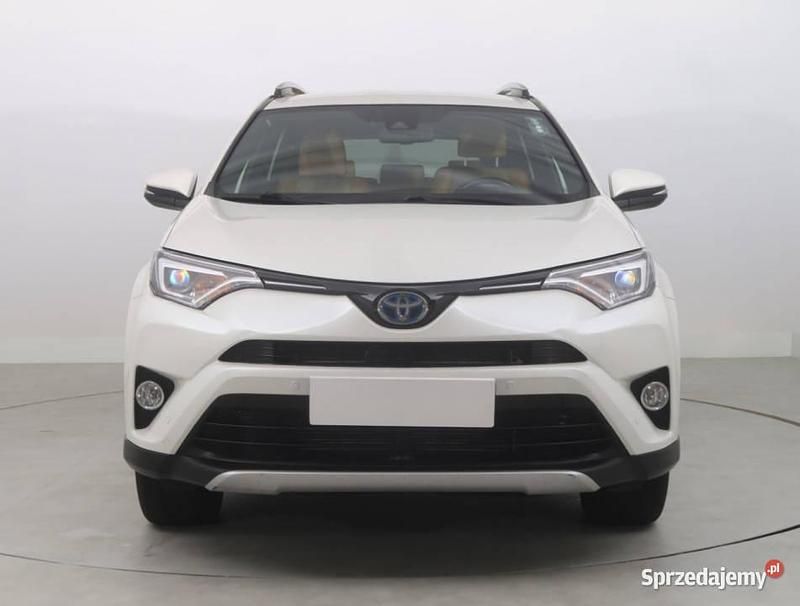 Biały Używany 2016 Toyota RAV4 Hybrid SUV | 81 999 zł (Dość drogi) - Obraz 1/4