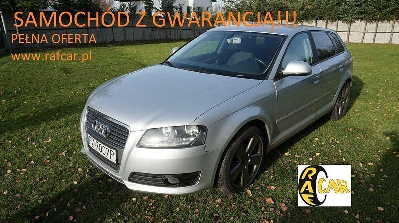 Srebrny Używany 2009 Audi A3 Hatchback | 19 999 zł (Dość drogi) - Obraz 1/4