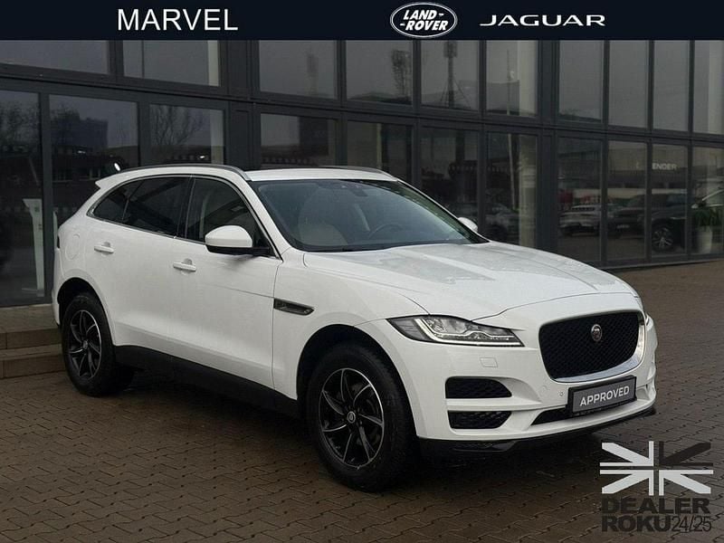 Biały Używany 2019 Jaguar F-Pace Prestige SUV | 113 900 zł (Dość drogi) - Obraz 1/4