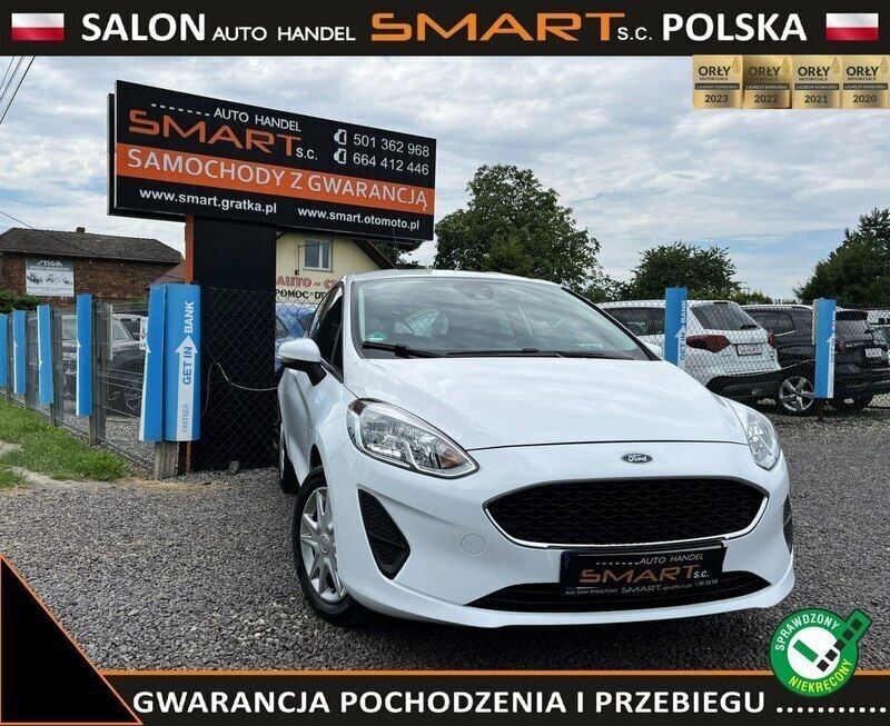 Biały Używany 2020 Ford Fiesta Hatchback | 39 900 zł (Dość drogi) - Obraz 1/4