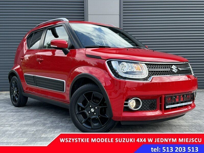Czerwony Używany 2018 Suzuki Ignis Hatchback | 59 900 zł (Drogi) - Obraz 1/4