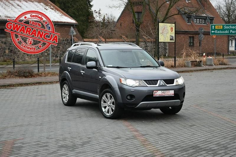 Czarny Używany 2007 Mitsubishi Outlander SUV | 14 900 zł - Obraz 1/4