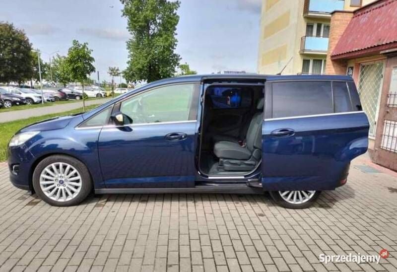 Używany Ford Grand C-Max 2012 Granatowy Minivan