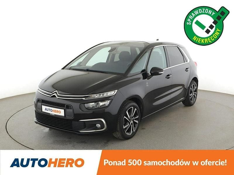 Czarny Używany 2019 Citroën C4 SpaceTourer Minivan | 43 900 zł (Uczciwa cena) - Obraz 1/3