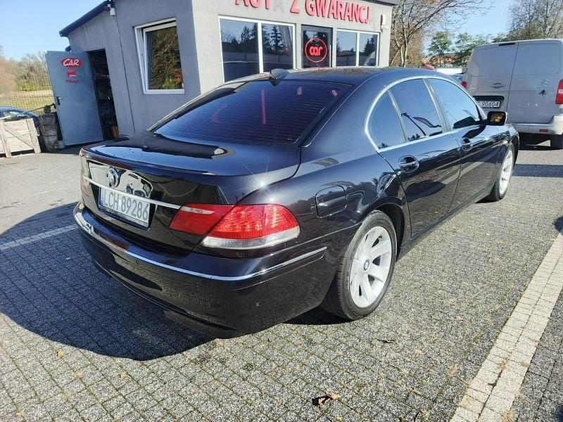 Używany BMW 730 231 KM (169 kW) 2006 Czarny Sedan/Limuzyna