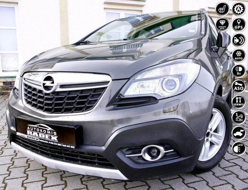 Grafitowy Używany 2015 Opel Mokka SUV | 45 900 zł (Uczciwa cena) - Obraz 1/4