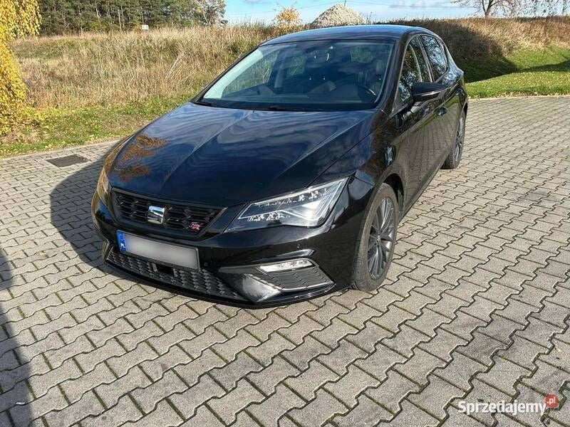 Czarny Używany 2019 Seat Leon Hatchback | 61 000 zł (Dobra cena) - Obraz 1/4
