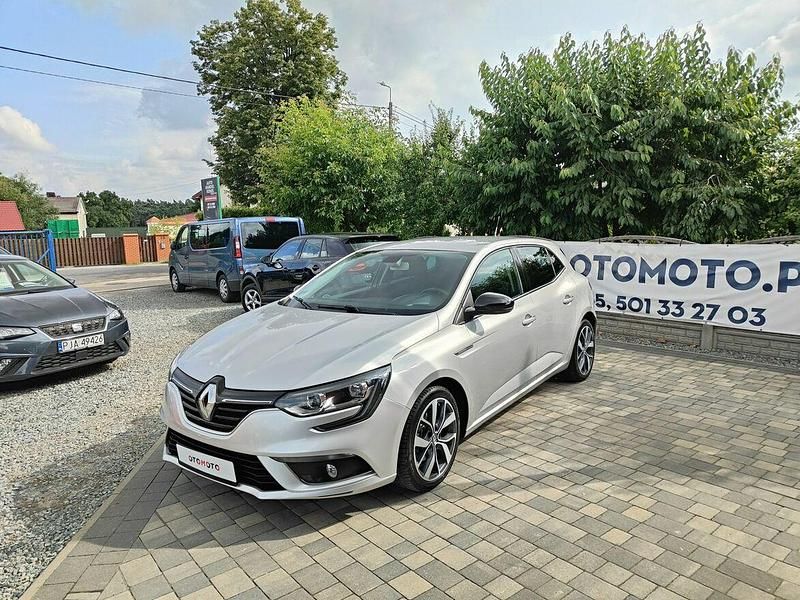 Srebrny Używany 2018 Renault Mégane GrandTour Kombi | 43 900 zł (Dość drogi) - Obraz 1/4