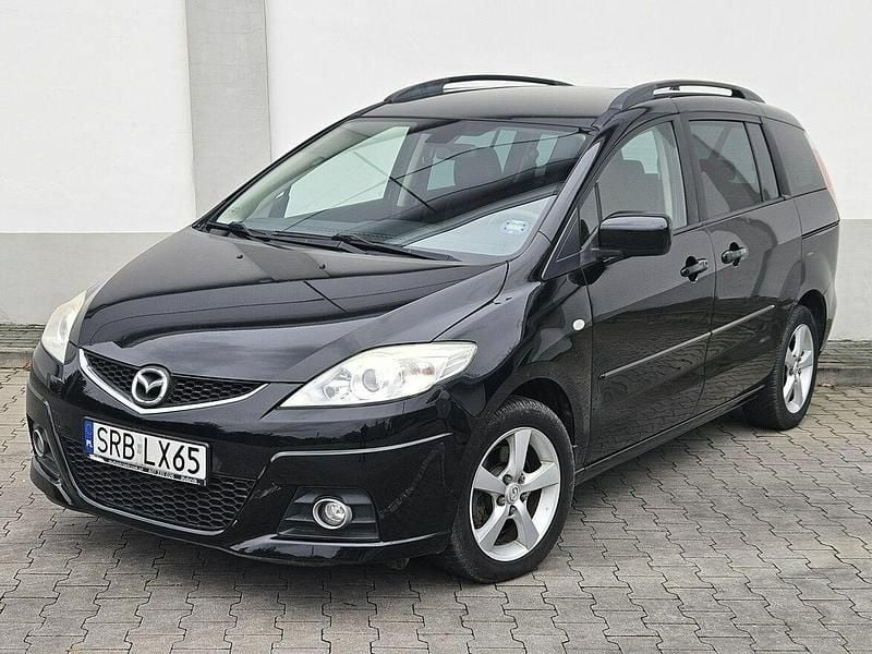 Czarny Używany 2009 Mazda 5 Minivan | 16 758 zł (Super Cena) - Obraz 1/4