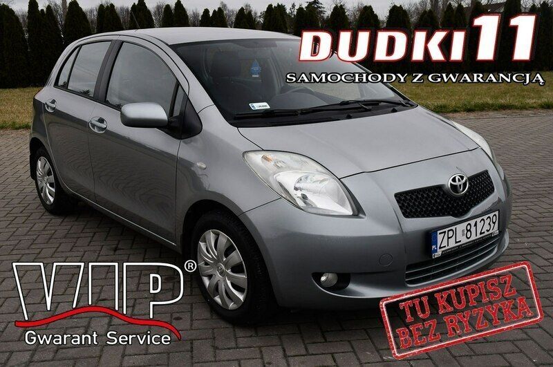 Szary Używany 2008 Toyota Yaris Hatchback | 16 900 zł (Uczciwa cena) - Obraz 1/4