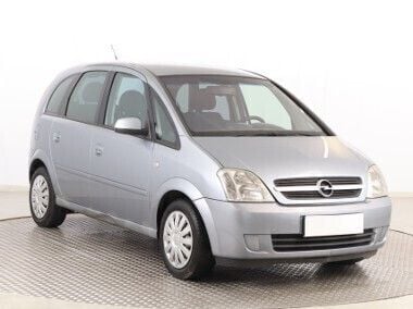 Srebrny Używany 2004 Opel Meriva Minivan | 6499 zł (Uczciwa cena) - Obraz 1/4