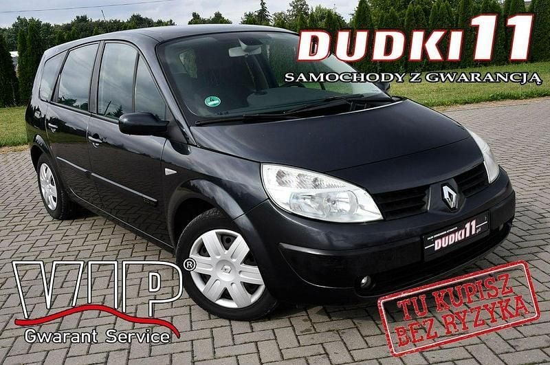 Szary (metalik) Używany 2005 Renault Grand Scénic II Minivan | 6900 zł (Drogi) - Obraz 1/4